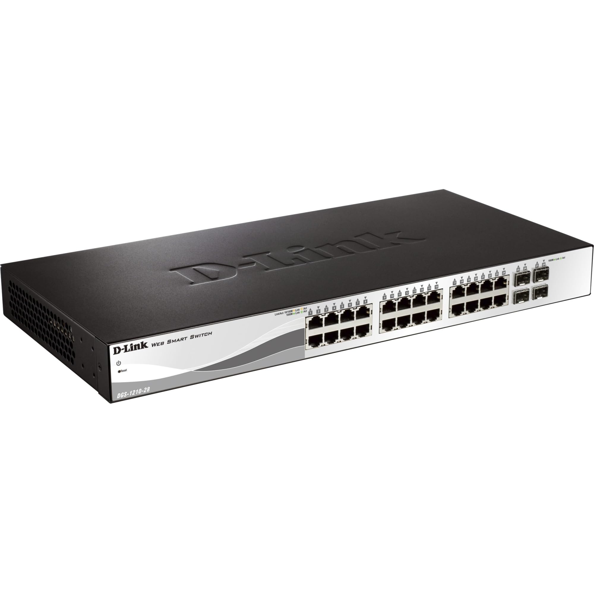 スイッチハブD-LinkスマートスイッチングハブDGS-1210-28ポート DGS-1210-28 28-Port Gigabit Smart Managed Switch | D-Link